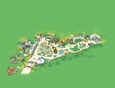 LEGOLAND Billund Park Map